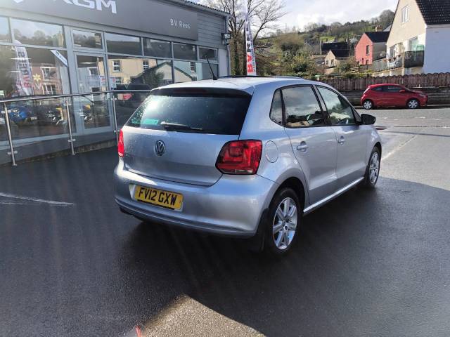 2012 Volkswagen Polo 1.2 60 Match 5dr
