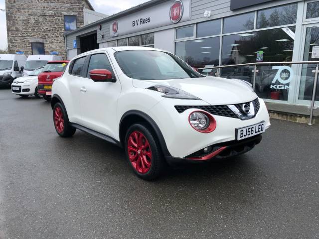 Nissan Juke 1.5 dCi Tekna 5dr Hatchback Diesel White