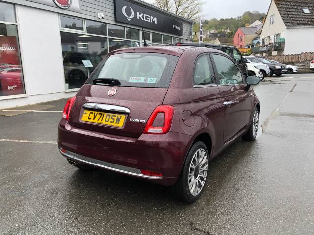 2021 Fiat 500 1.0 Mild Hybrid Dolcevita [Part Leather] 3dr