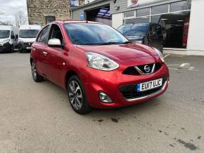 NISSAN MICRA 2017 (17) at B V Rees Cardigan