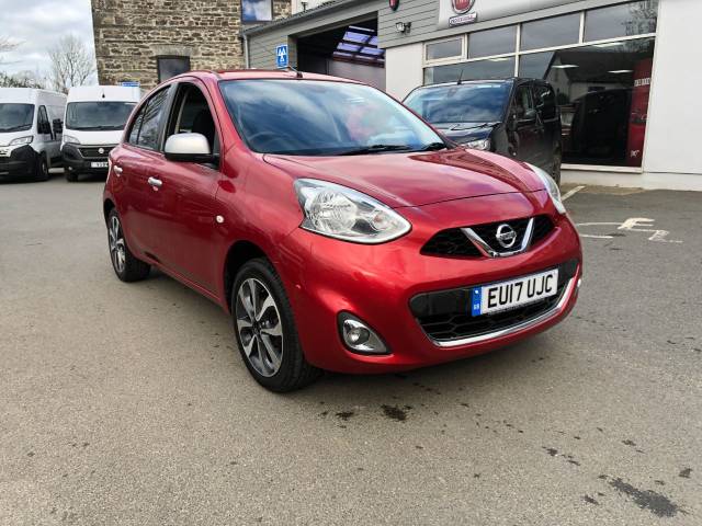 Nissan Micra 1.2 N-Tec 5dr Hatchback Petrol Red