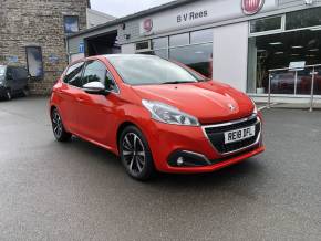 PEUGEOT 208 2018 (18) at B V Rees Cardigan