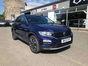 VOLKSWAGEN T-ROC 2021 (21) at B V Rees Cardigan