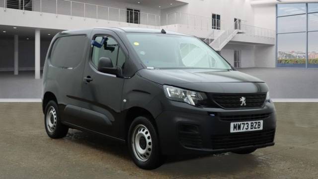 Peugeot Partner 1000 1.5 BlueHDi 100 Professional Premium + Van Panel Van Diesel Black