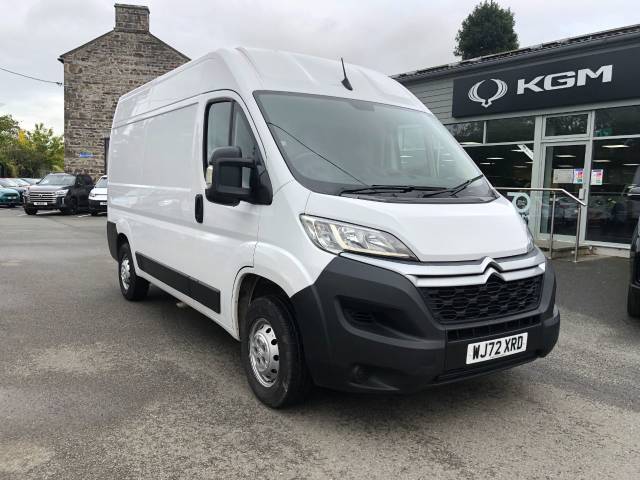 Citroen Relay 2.2 BlueHDi H2 Van 140ps Enterprise Panel Van Diesel White