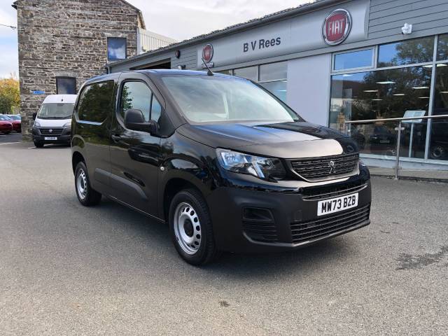 Peugeot Partner 1000 1.5 BlueHDi 100 Professional Premium + Van Panel Van Diesel Black