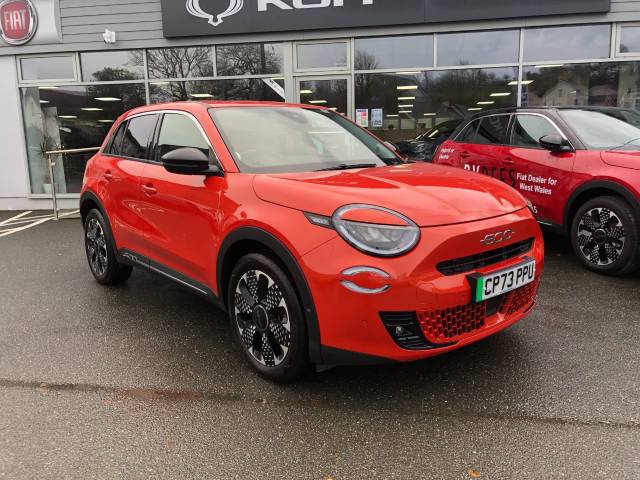 Fiat 600 0.0 115kW La Prima 54kWh 5dr Auto Hatchback Electric Orange