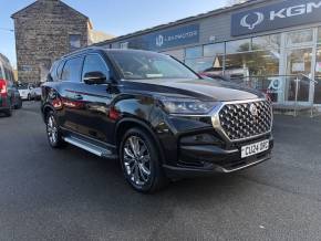 KGM REXTON at B V Rees Cardigan