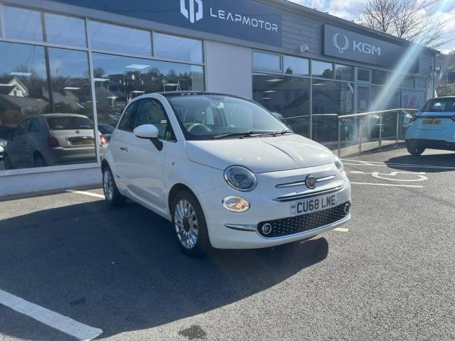 Fiat 500 1.2 Lounge 3dr Dualogic Hatchback Petrol White