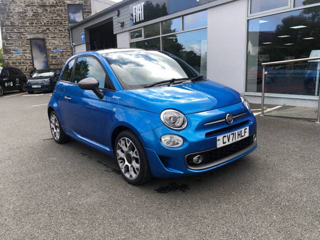Fiat 500 1.0 Mild Hybrid Sport 3dr Hatchback Petrol Blue