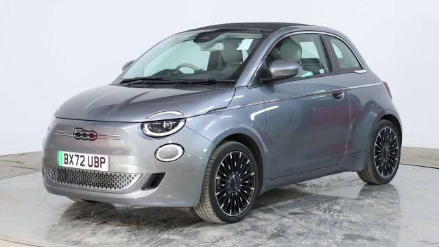 Fiat 500 0.0 87kW La Prima 42kWh 2dr Auto Convertible Electric Grey
