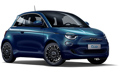 All-Electric Fiat 500 - Ocean Green