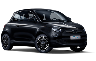 All-Electric Fiat 500 - Onyx Black