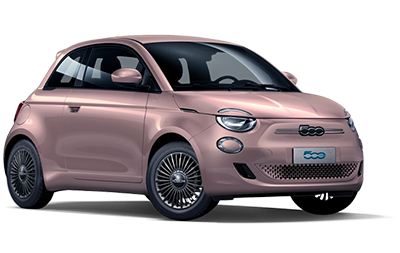 All-Electric Fiat 500 - Rose Gold