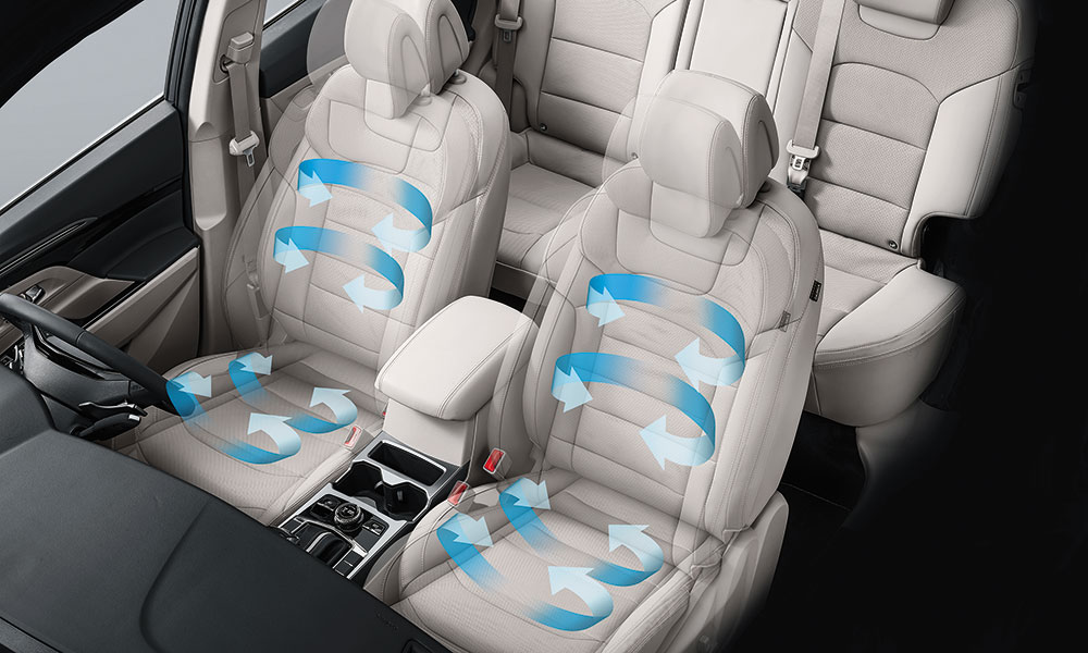 SsangYong Korando - Ventilated Seats